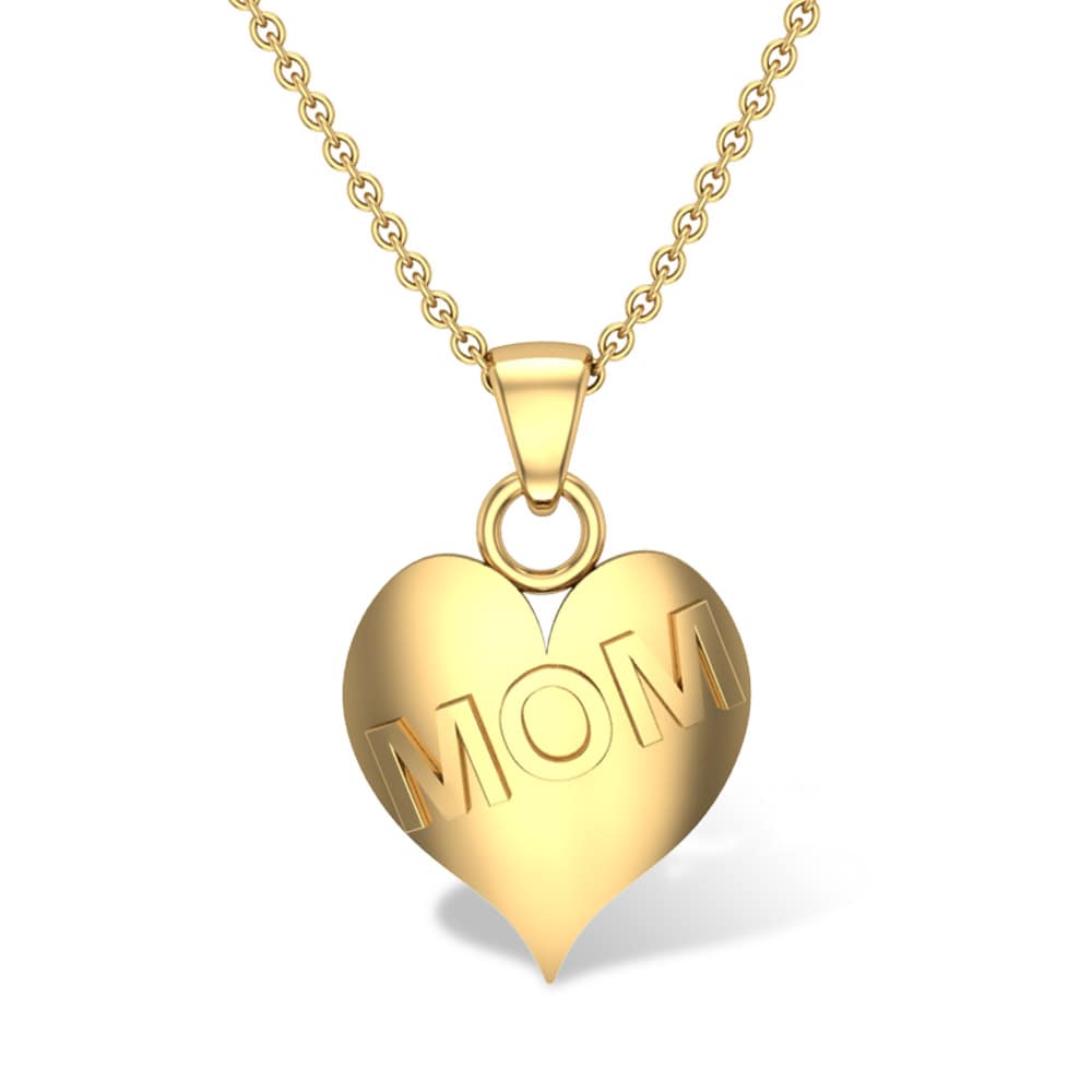 Mom gold pendant sales